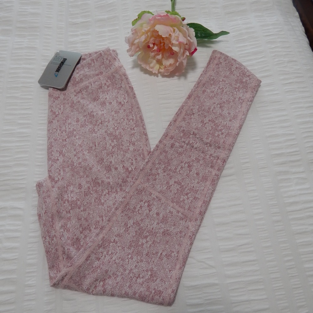 NWT Gymshark Fleur Texture Leggings